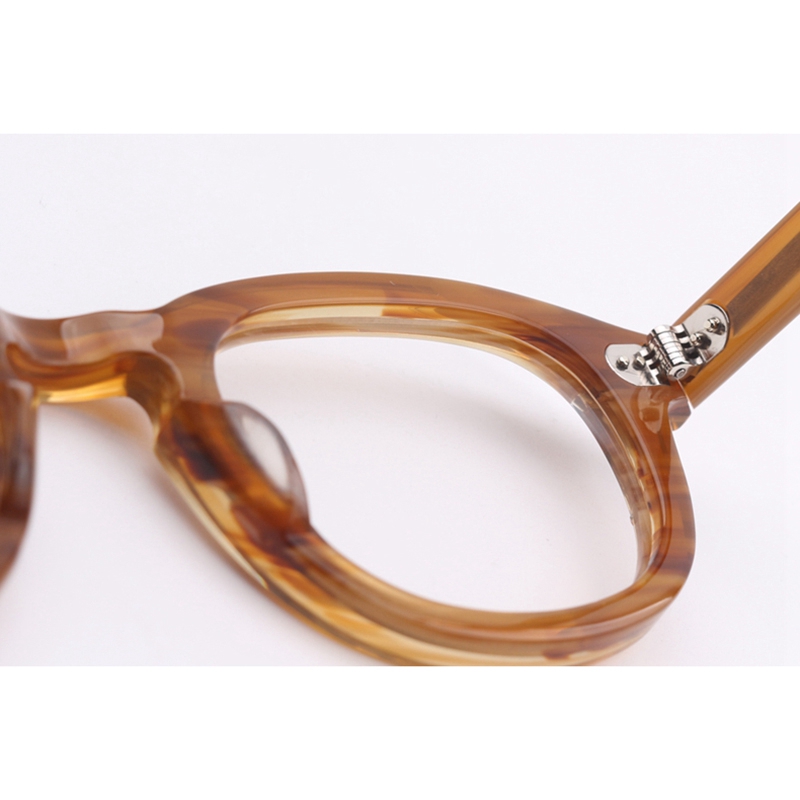 Johnny Depp Lemtosh Brillengestell Herren Damen Luxusmarke Jahrgang Computerbrille Acetat Brillengestell Transparente Linsenbox