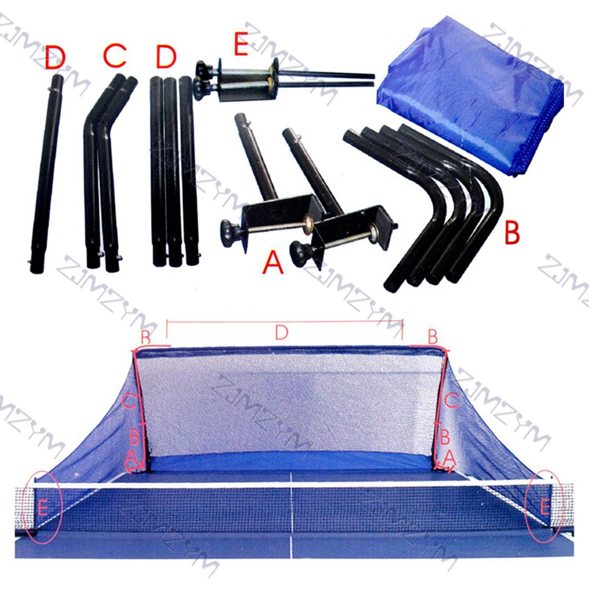 Table Tennis Ball Catch Net Ping Pong Ball Collector Net for Table Tennis Training Accessories Quickly Collect Ball