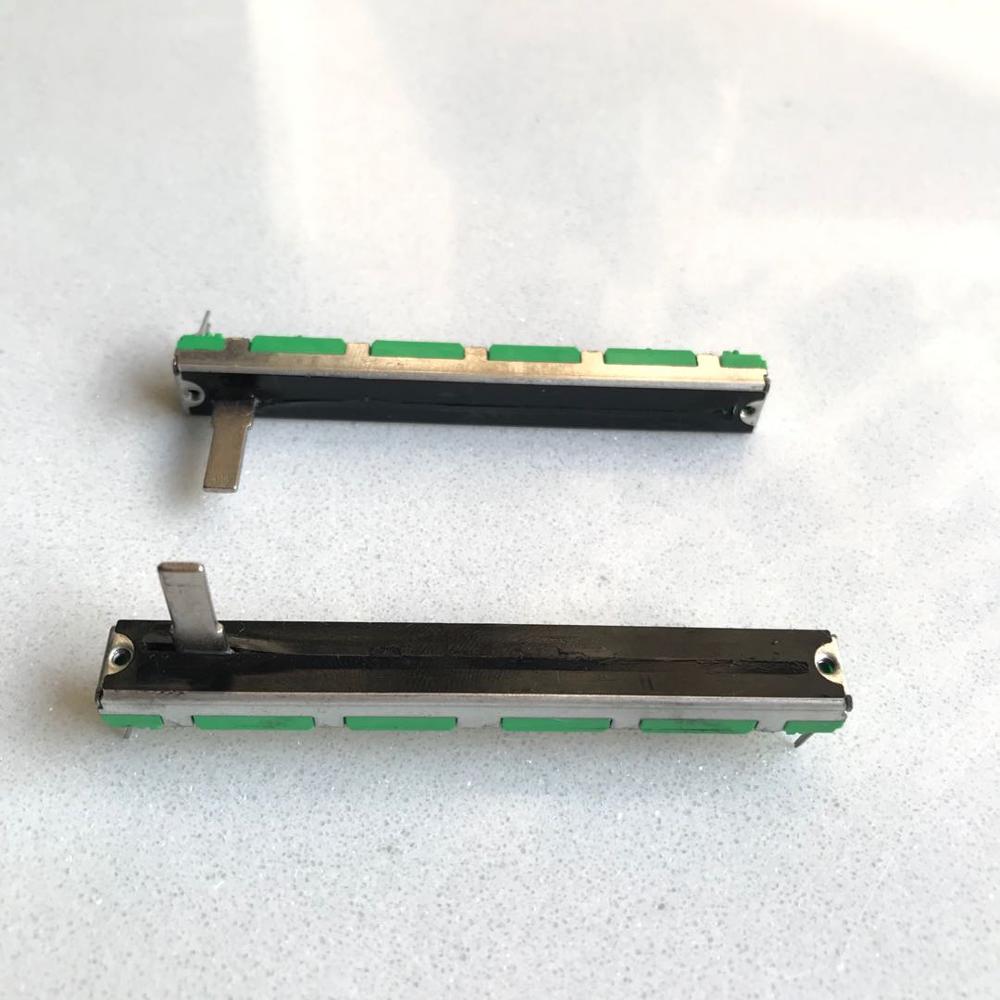 10CS Voor Behringer Soundcraft 7.5 Cm 75Mm A10KX2 Dubbele Rechte Dia Potentiometer A10K-10 Stks/partij