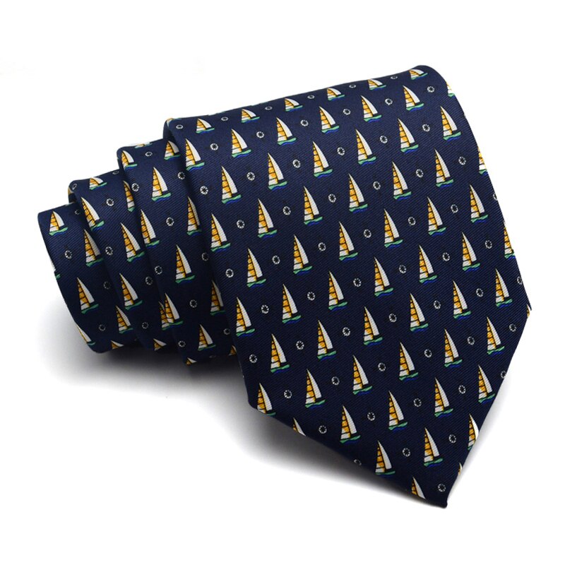 Mænd slips mærke dyr print 8cm bred hals slips herre forretningsdragt slips vestlig stil kasse: Xc81-8