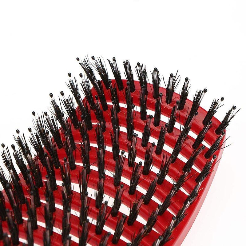 7 Colors Hair Scalp Massage Comb Bristle Nylon Brushy Hairbrush Wet Curly Detangle Hair Brush Demelante Brush Hairbush