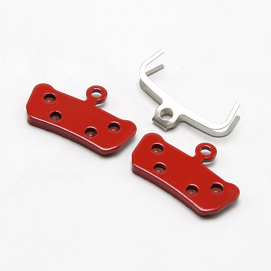 4 Pairs Bicycle Brake Pads for SRAM Avid X0 Trail for SRAM Guide R RS RSC MTB Mountain Bike Disc Brake: Red