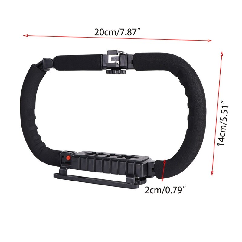 Handstabilisatorkamera dc +dv 2 handhalter steadycam-halterung handgriff 573a