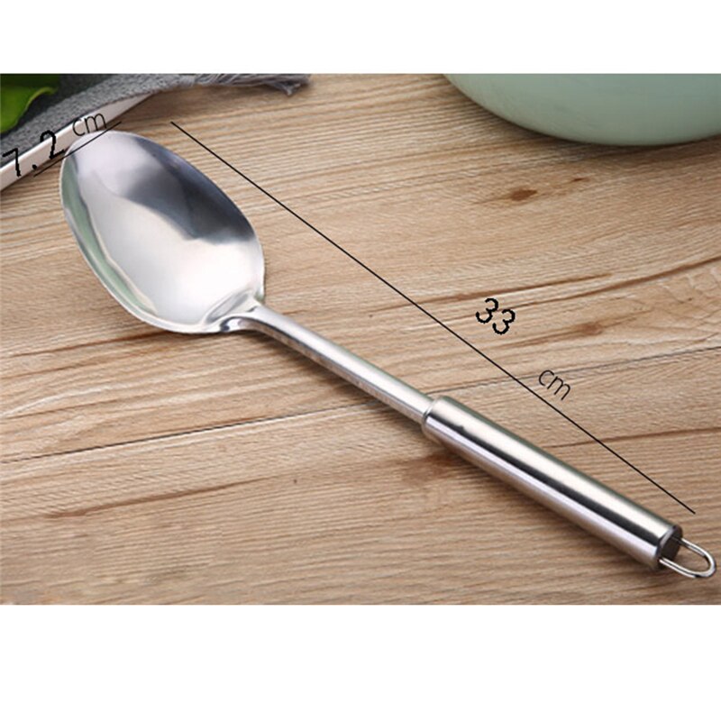 Stainless Steel Kitchen Cooking Utensil Set Cookware Colander Spoon Spatula Shovel Nonstick Cookware: 10