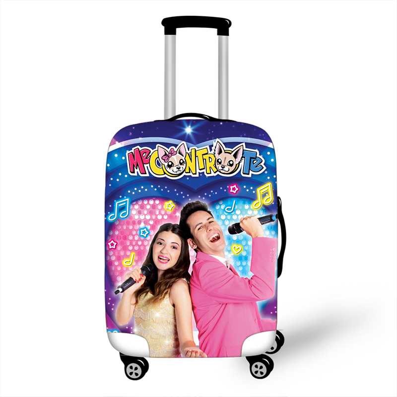 Me contro Te Travel Luggage Suitcase Cover Trolley Bag Protective Cover Men's Women's Elastic Suitcase Cover: S / Clear