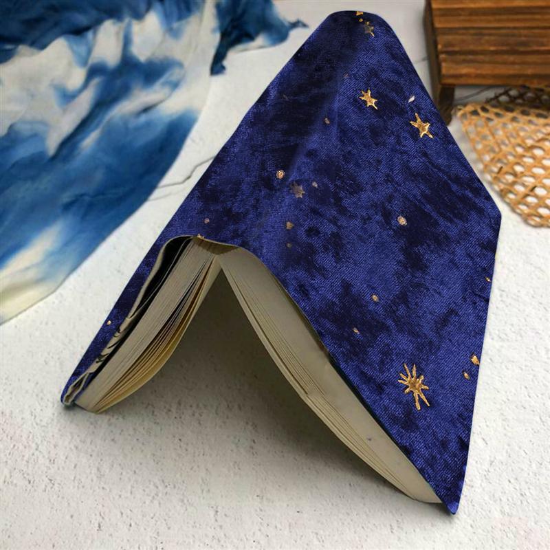 Goud Stempelen Boek Cover Starry Patroon Boek Cover Dagboek Doek Cover Voor Boeken