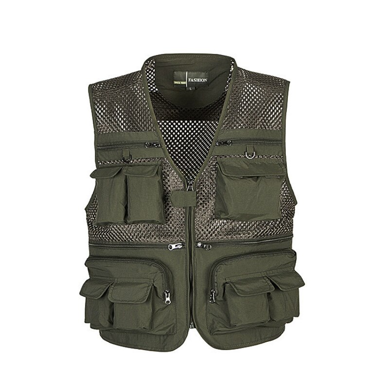 Multi-poches gilet de pêche Ultra léger sans manches mâle photographie pêche tourisme dérive gilets séchage rapide respirant Mest gilet