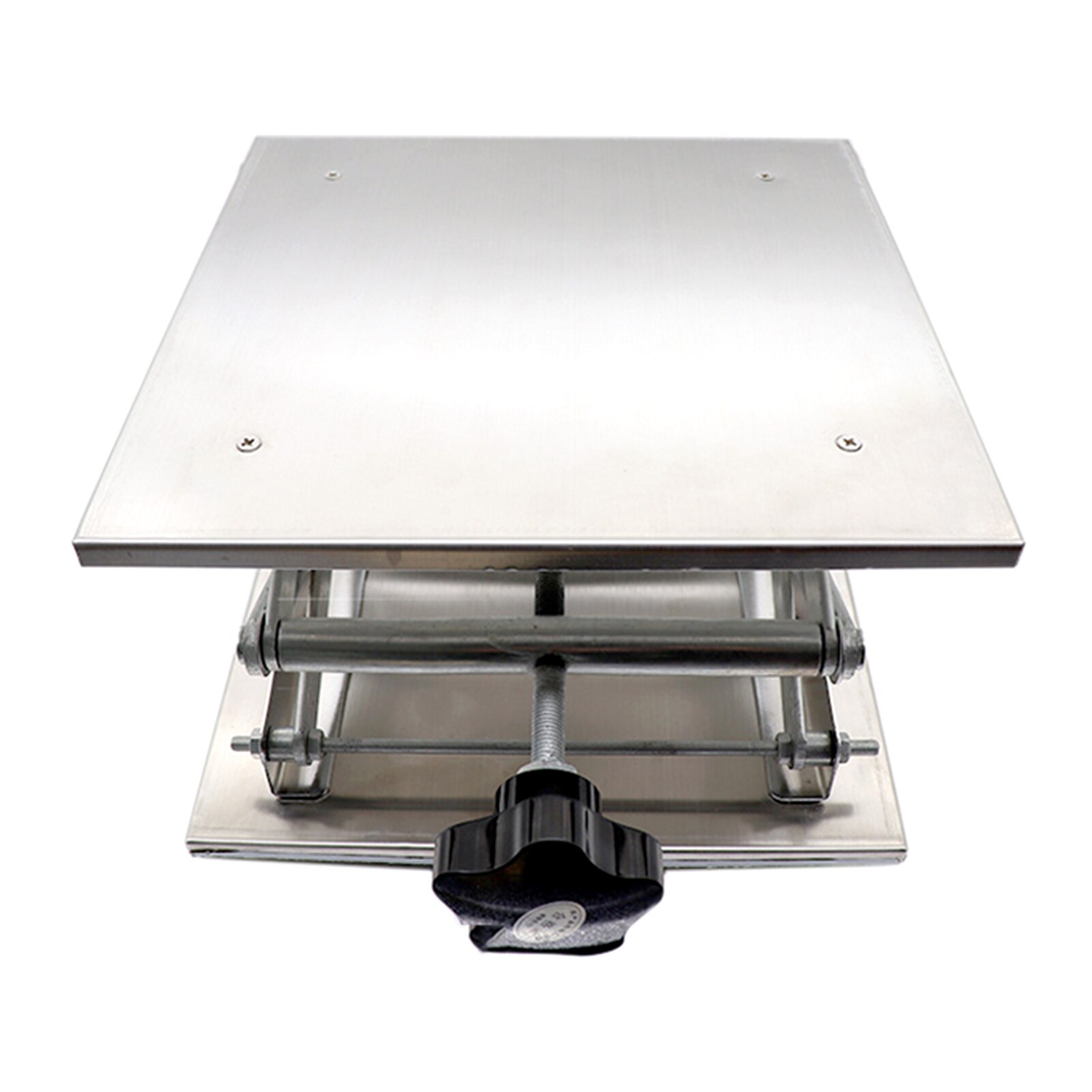 Stainless Steel Lift Tables Mini Portable Lab Lifting Platform Stand Rack for Chemistry Biology Experience/Soldering