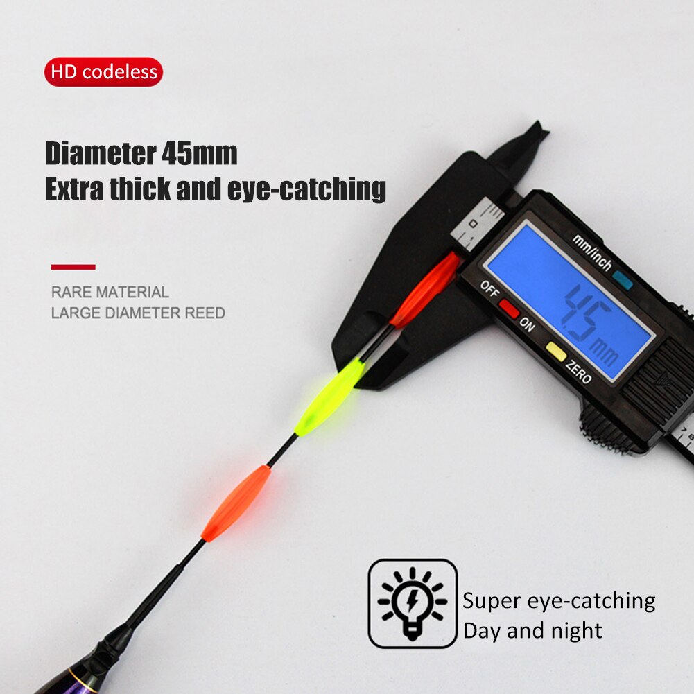 Flotadores luminosos para pesca de carpa, cañas de pescar de carpa grande Rocky Fishing, alta sensibilidad, a rayas, accesorios para exteriores