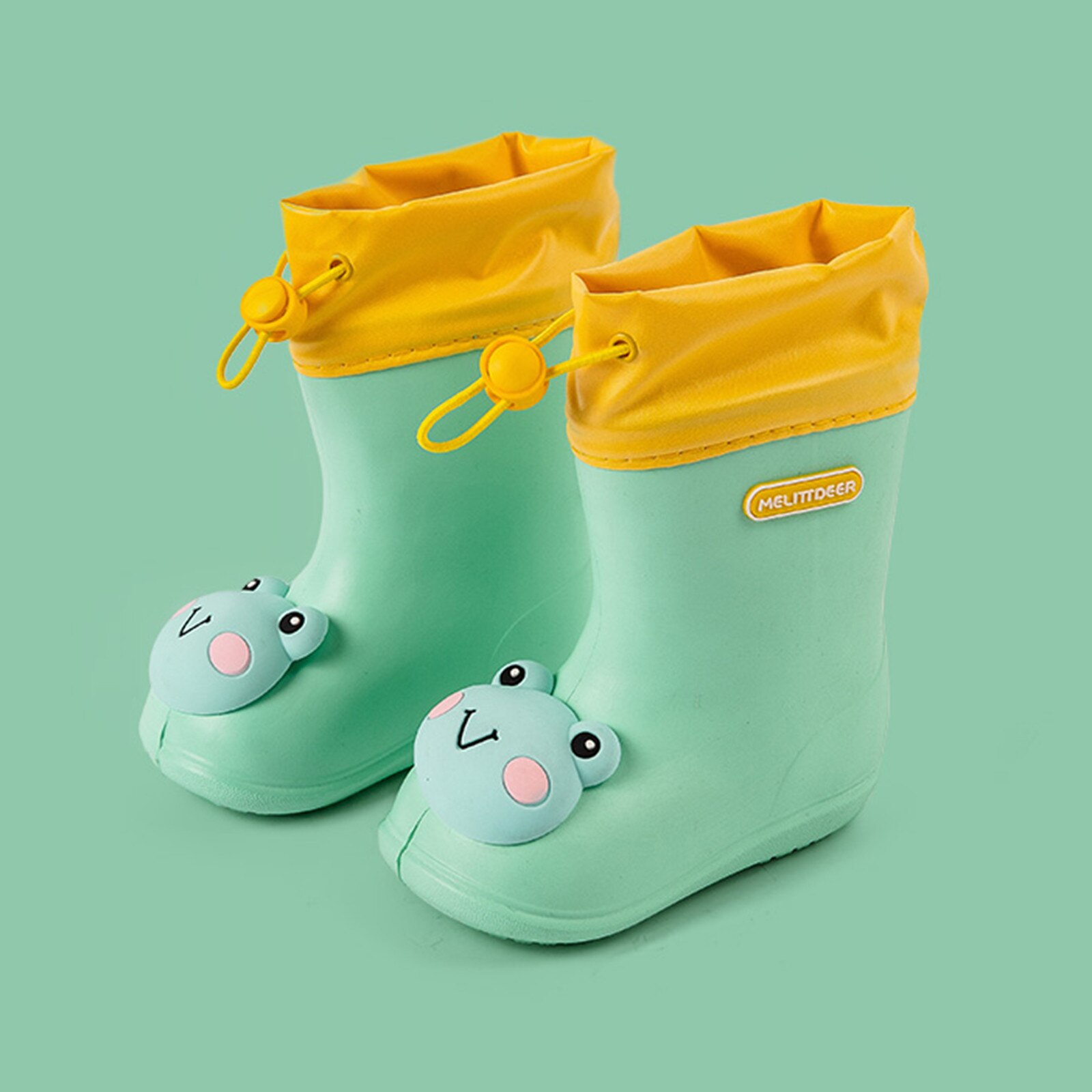Chaussures imperméables et antidérapantes pour enfants en bas âge, bottes de pluie en Pvc pour bébés garçons et filles,: GN / 140