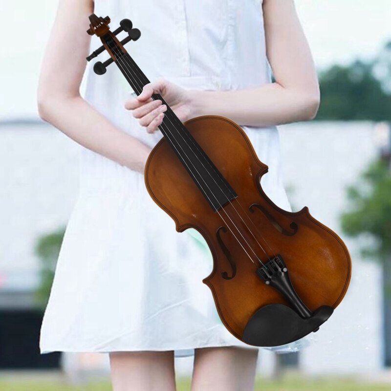 4/4 Full Size Acoustic Violin Fiddle With Case Bow Rosin Violin