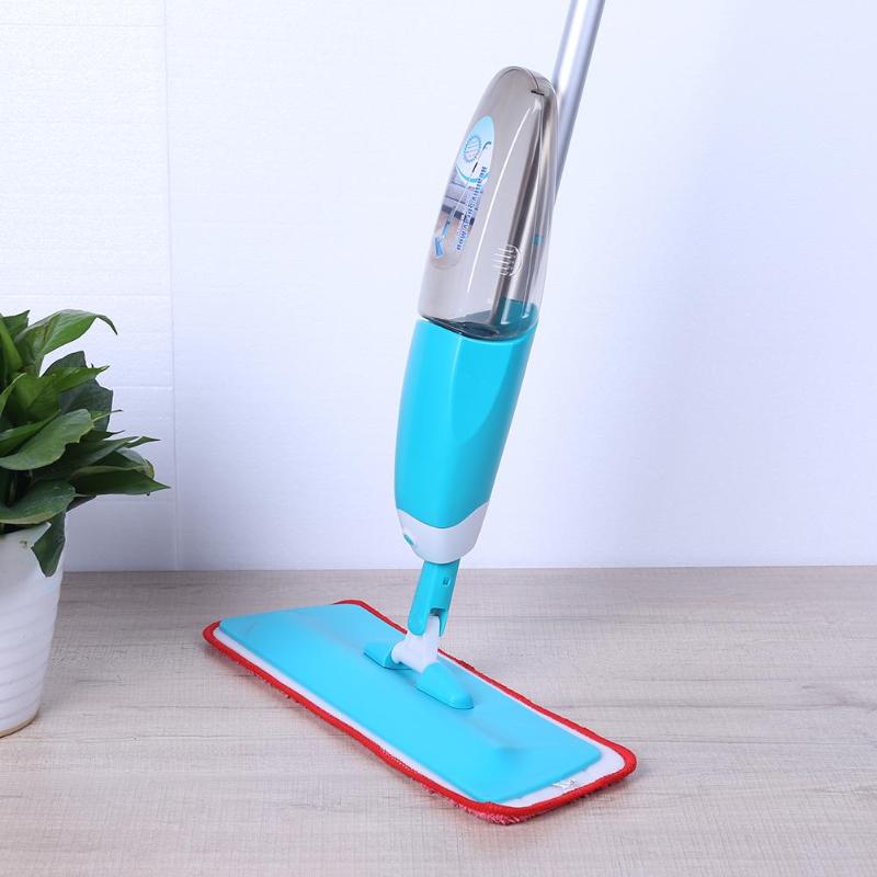 Spuiten Vloer Mop Vermijden Hand Wassen 360 Degre met Herbruikbare Microfiber Schoonmaakdoekje Huis Keuken Houten Vloer Lazy Fellow Mop