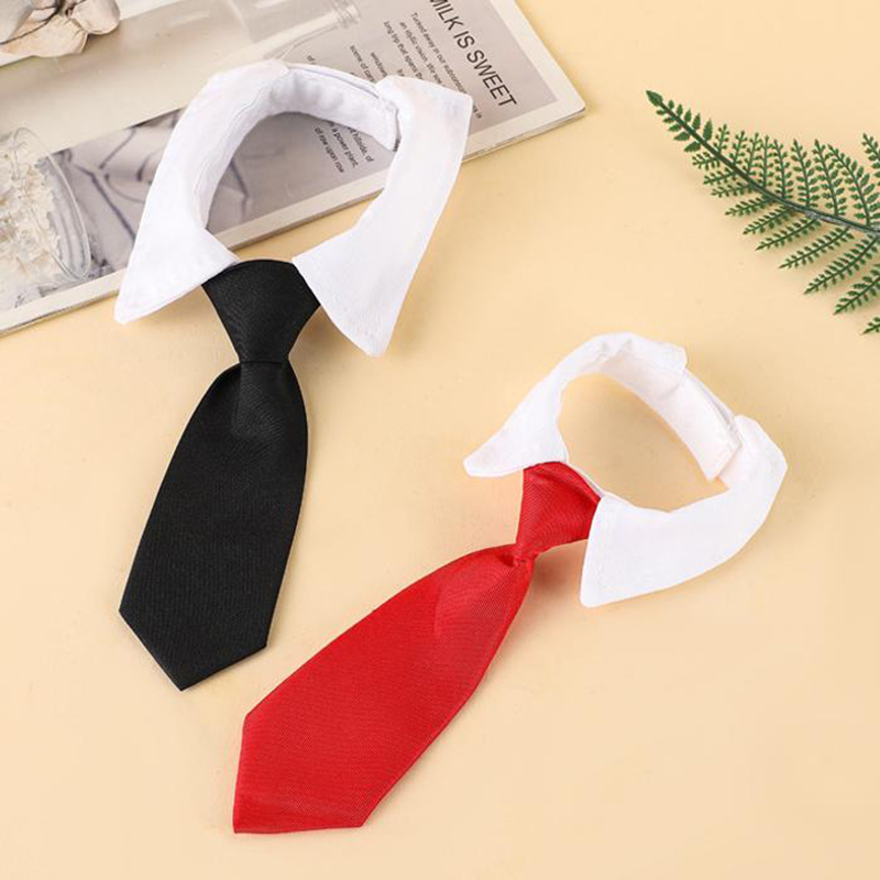 Pet Dog Cat Formal Necktie Dog Cat Tuxedo Bow Tie Collar Pet Accessories Adjustable Dog Cat Wedding Tie Pet Supplies