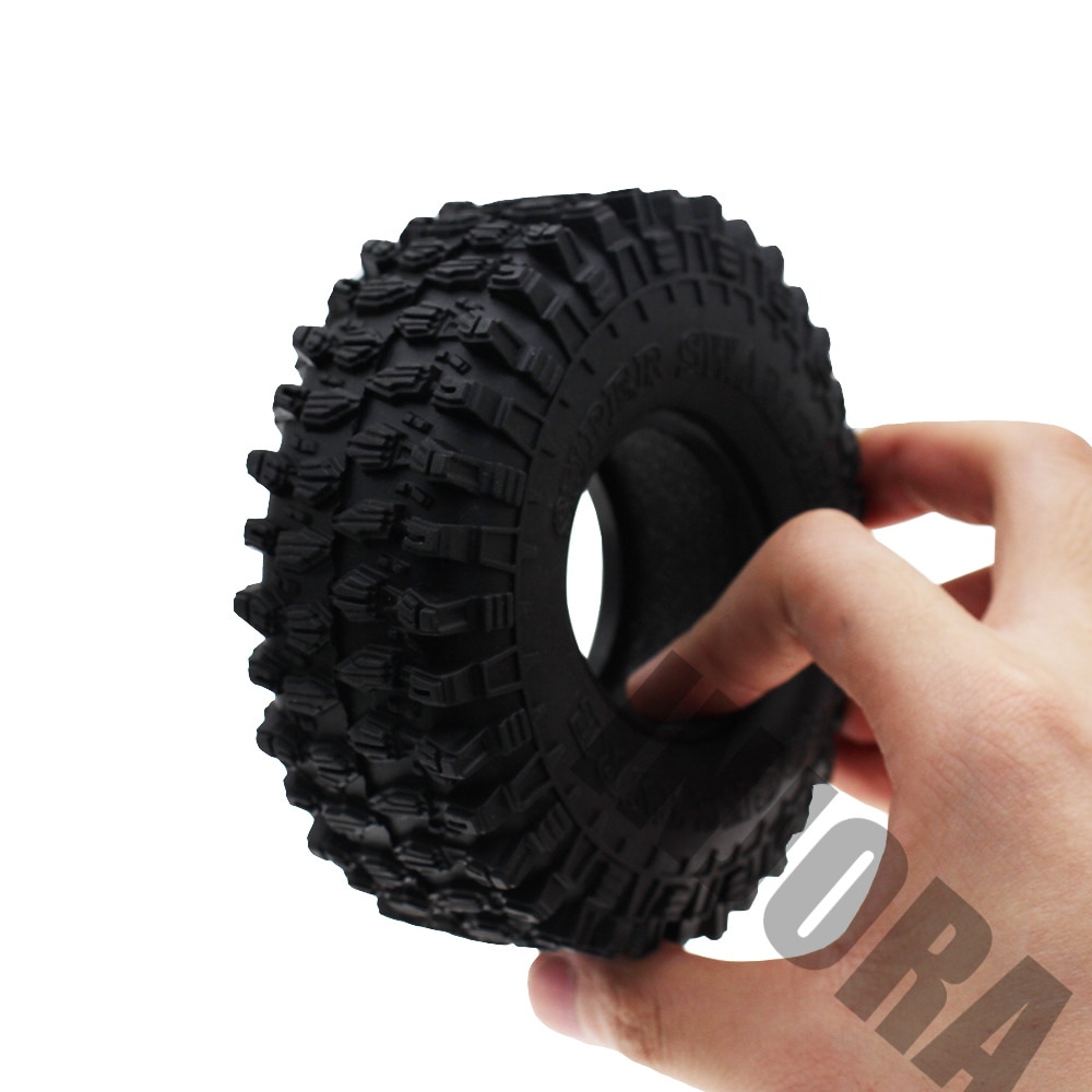 4 Stuks 120Mm 1.9 "Rubber Rotsen Banden/Wiel Banden Voor 1:10 Rc Rock Crawler Axiale SCX10 90046 AXI03007 D90 D110 TF2 Traxxas TRX-4