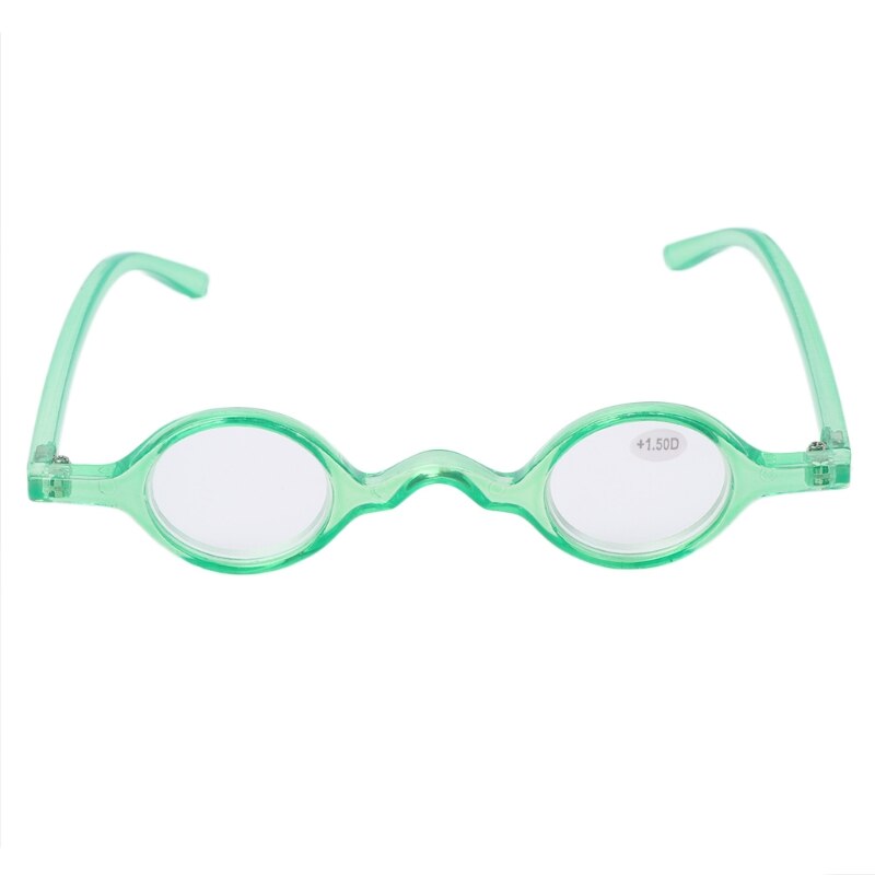 Vintage kleine ronde ovale montuur leesbril presbyopie bril 1.0 1.5 2.0 2.5 3.0 3.5