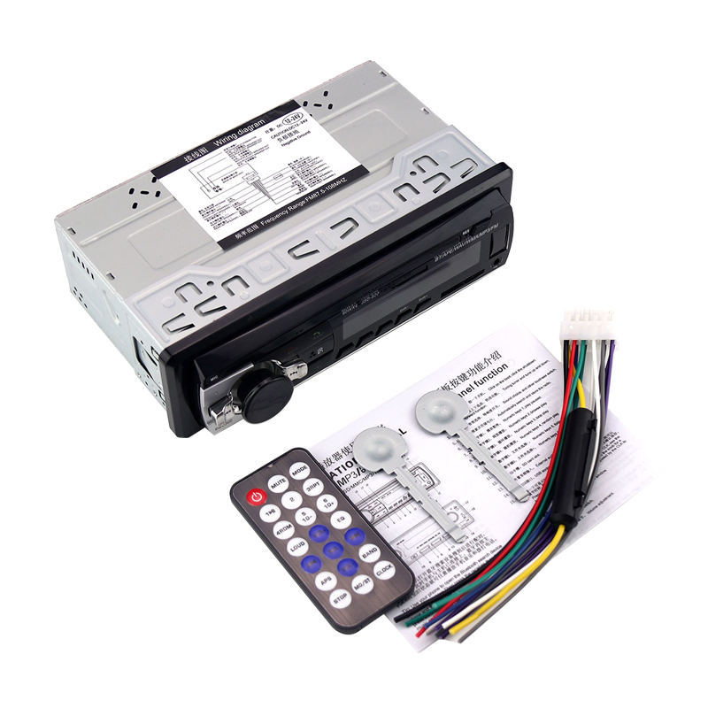 Bluetooth Autoradio Autoradio Radio FM Aux Ingang Ontvanger SD USB JSD-520 12V In-dash 1 din 12pin auto MP3 Multimedia Speler