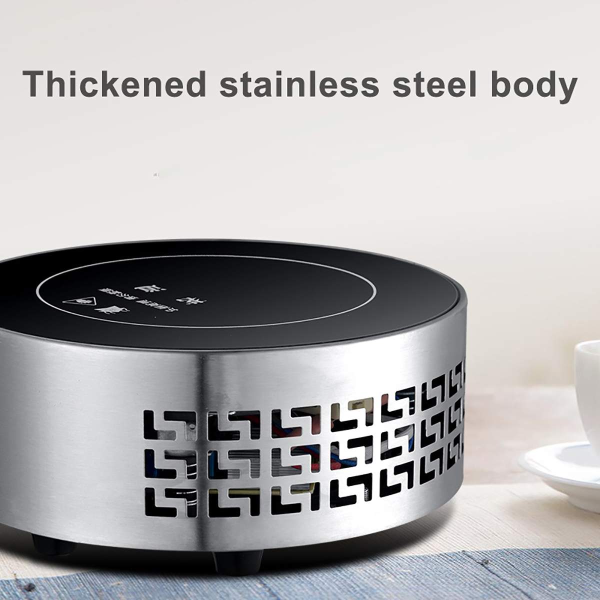 1500W No Radiation Water Boiling Induction Cooker Sensor Touch Electric