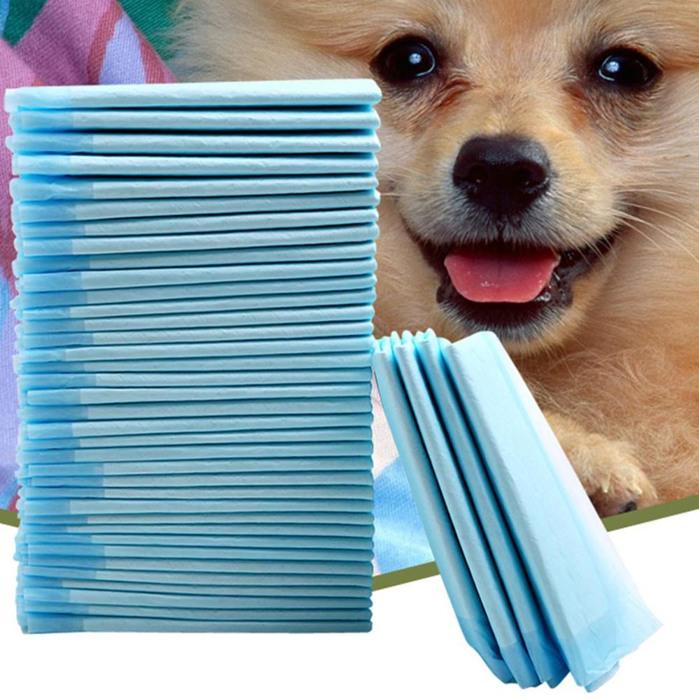 Hond Kat Wc Pee Training Pads Indoor Puppy Huisdier Absorberende Luiers 20-100 Pcs Antibacteriële Bescherming Scheurbestendig Covers