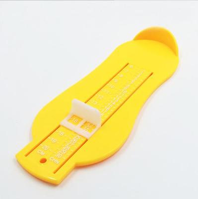 Baby Kind Voet Maatregel Props Baby Voeten Maatregel Gauge Kid Schoenen Maat Meten Ruler Tool Peuter Schoenen Fittings Gauge Apparaat: B yellow