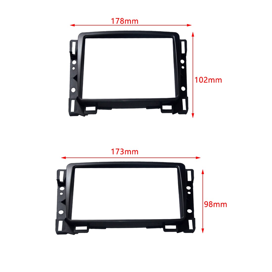 Auto Radio Blenden DVD Stereo-Tafel Faszie Bindestrich montieren Bausätze umrüsten Installation trimmen Rahmen Lünette für Chevrolet Segel