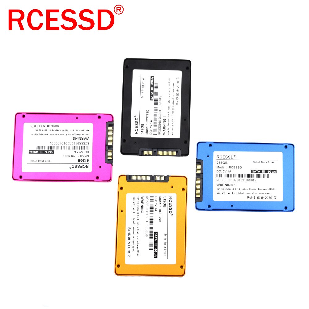 Rcessd Metalen 120 Gb 240 Gb 480 Gb Sata Iii 2.5 Inch Interne Solid State Drive Hdd Harde Schijf Hd ssd 960 Gb Notebook Pc