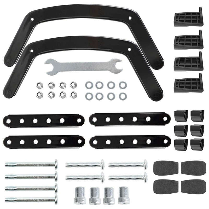 Universal VESA Mount Adapter Kit, Non-VESA Adapter for 17 to 29 Inch Monitor Screens to 75X75 and 100X100 VESA Mount: Default Title