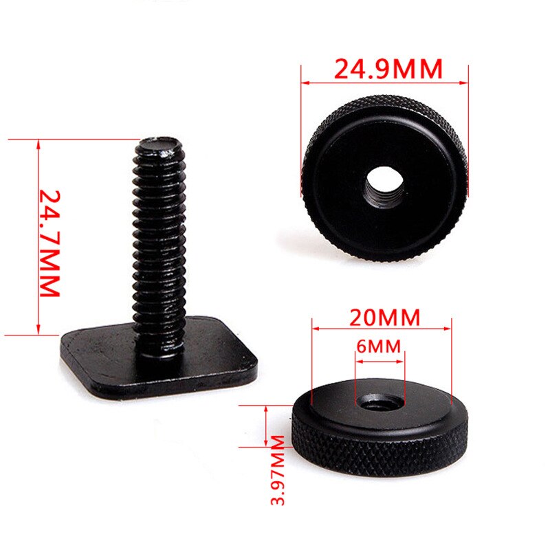 Two(2) Pack of Durable Pro 1/4&quot; Mount Adapter for Tripod Screw to Flash Shoe