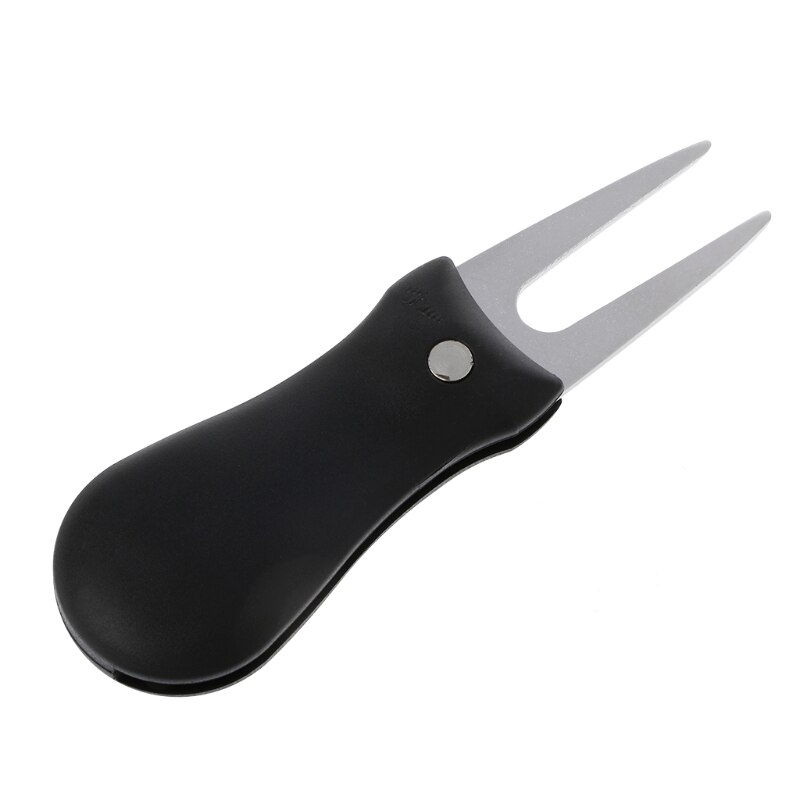 Golf Divot Repair Switchblade Pitch Groove Cleaner Pitchfork Putting Green Forks