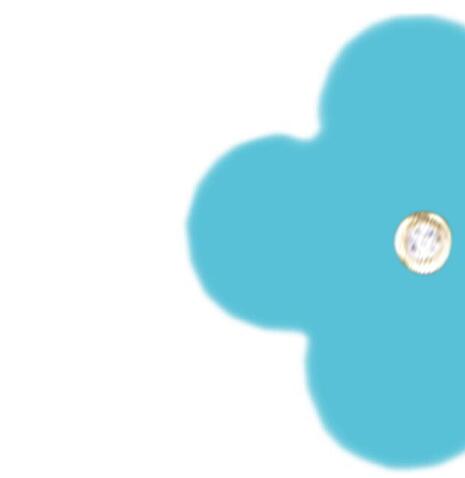 A flower clover Titanium steel jewelry explosion models personality twist necklace ladies Korean chain: Default Title