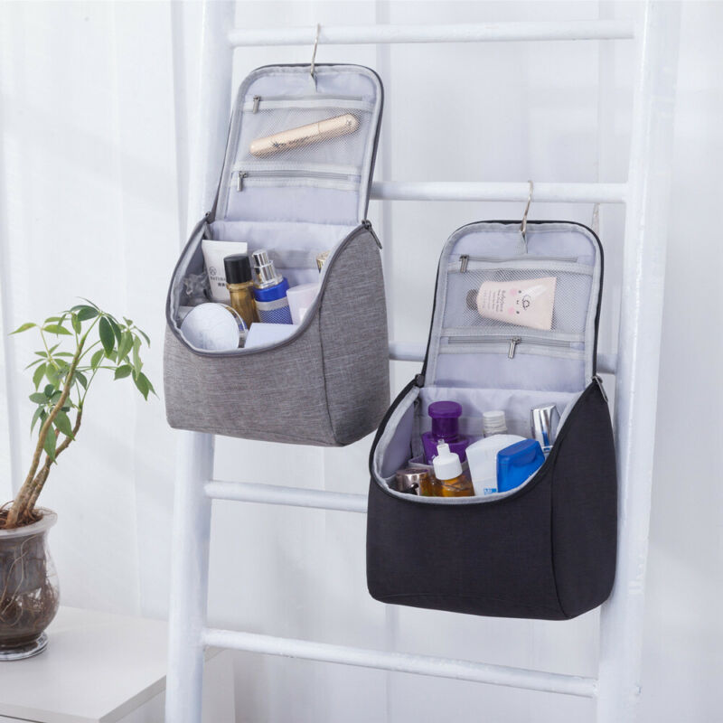 las nuevas mujeres bolsa de maquillaje de viaje de almacenamiento cosmético neceser de aseo personal de maquillaje organizadores