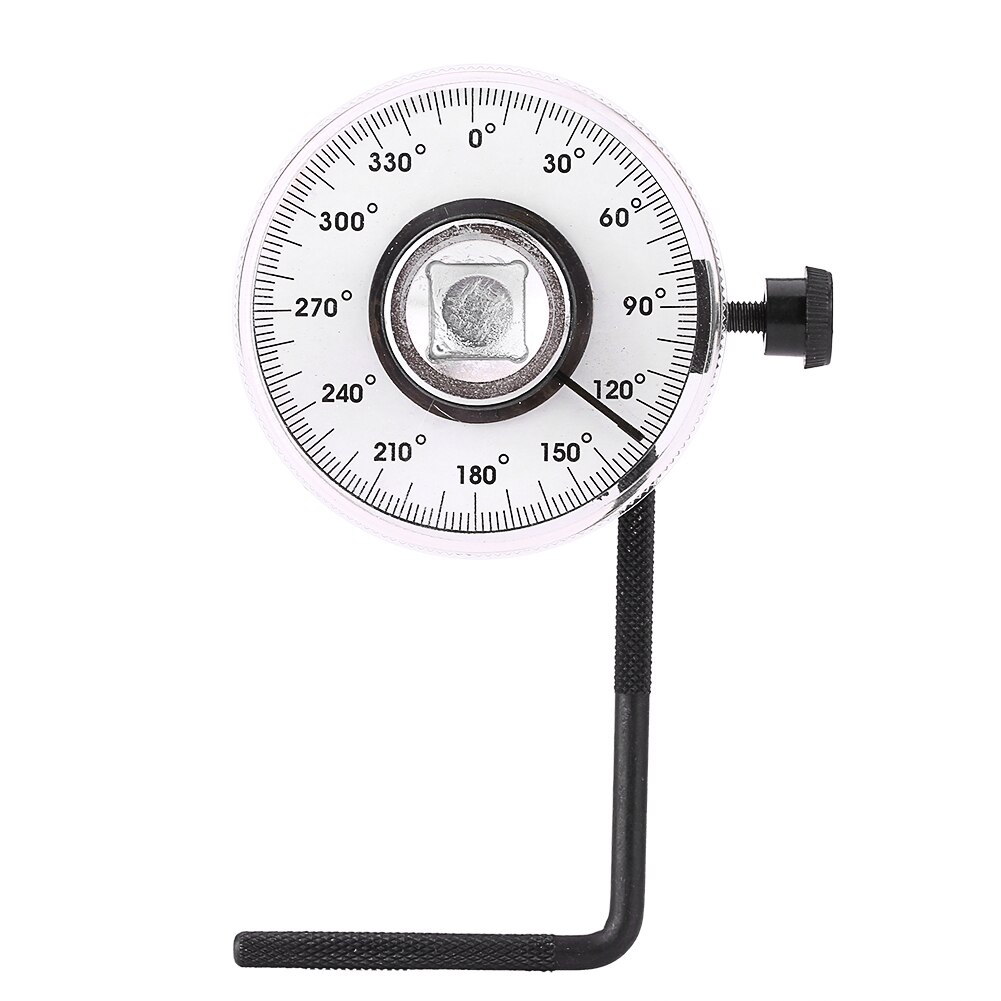 360 Degree Adjustable Drive Angle Torsion Wrench Measure Car Gauge Tool Set fits 1/2" Dr.tools ratchet/torsion wrench/power bar