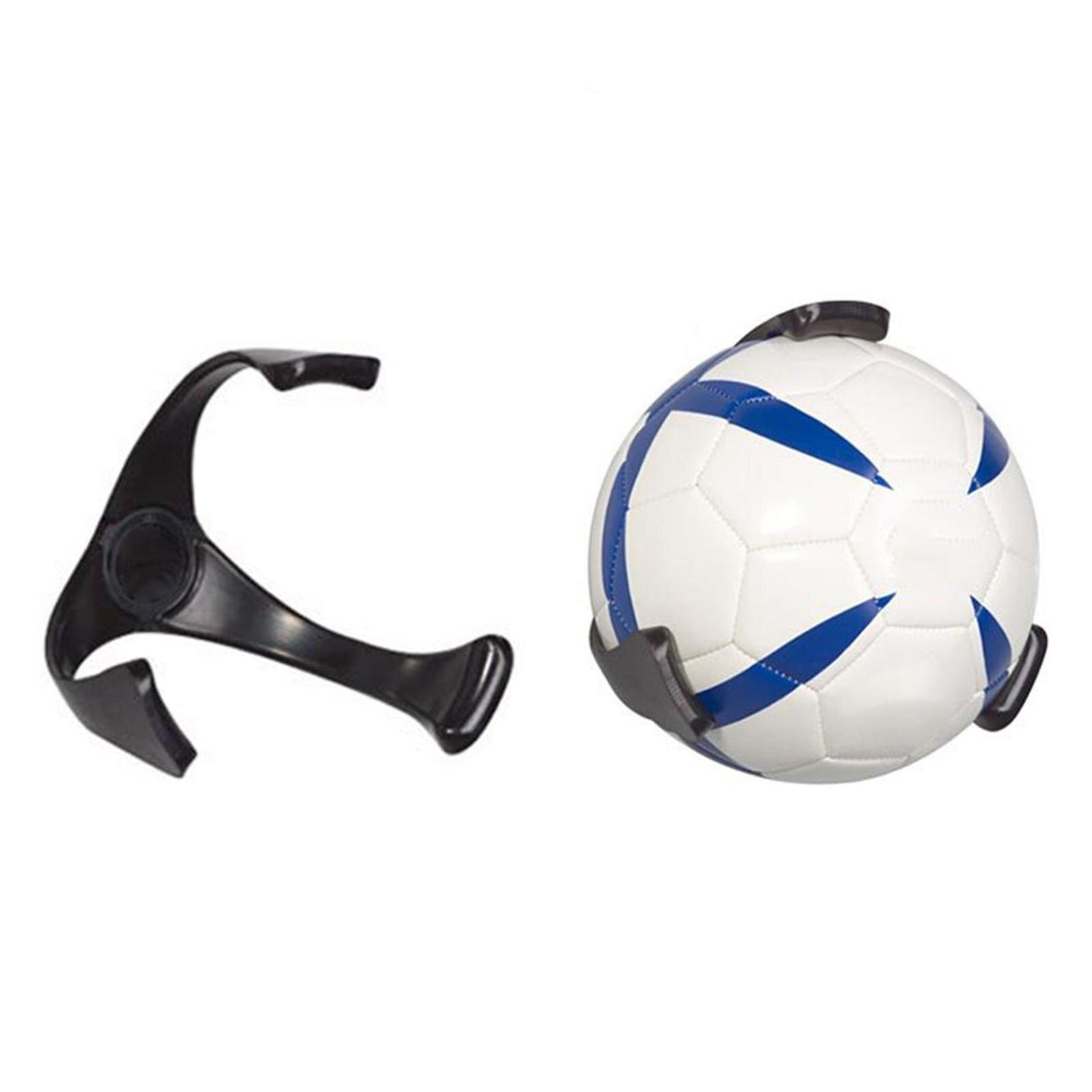 Black Wall Mounted Soccer Football Display Rack Claw Basketball Holder