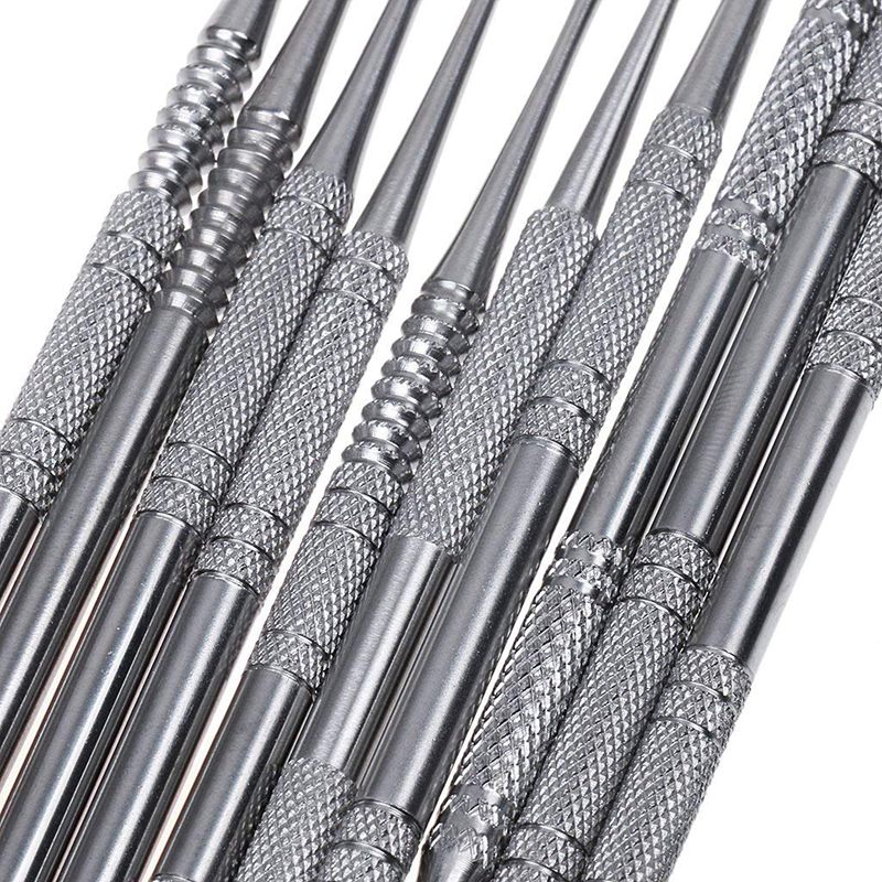 10pcs Stainless steel clay sculpture knife Sculpture tools for modeling ceramic crafts