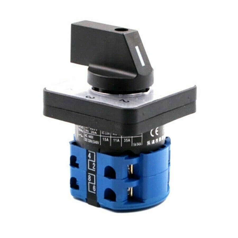 1PC CNC Milling Machine 4 File 2 Sections Transform Switch LW26-20 Vertical Mill Part Power Switch Drill Machine Part