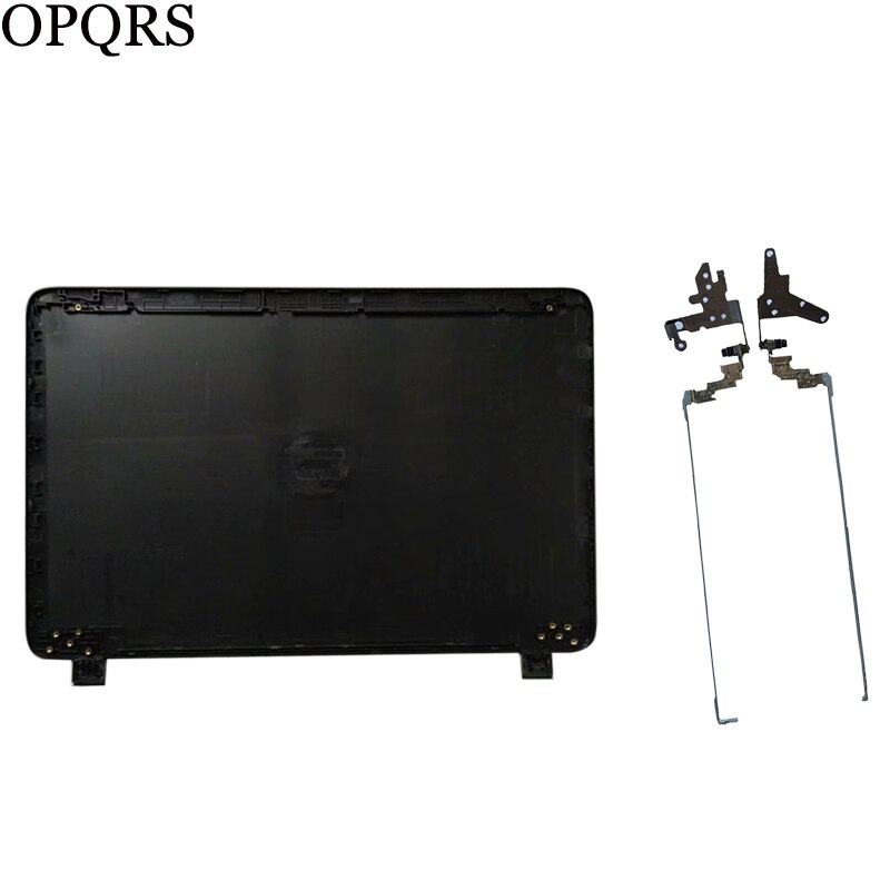 Cubierta inferior para ordenador portátil HP Probook 450, 455 G2 tapa superior de LCD, bisel frontal LCD, reposamanos, cubierta superior sin panel táctil, 791689-001/bisagras: A and Hinges