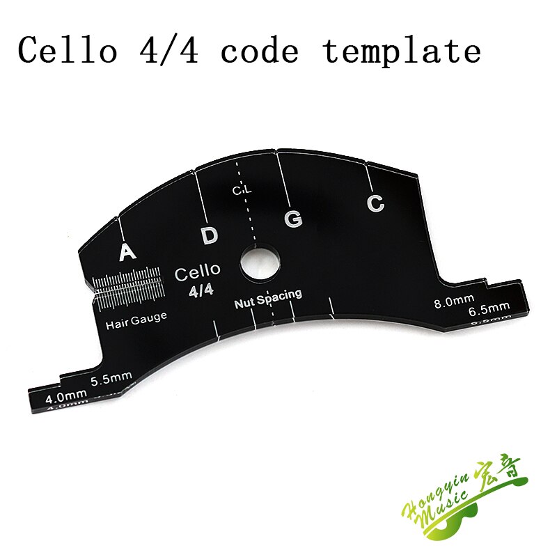Violin code template instrument making tool Cutting template piano code grinding tool assembly tool piano making tool: Cello Four quarters