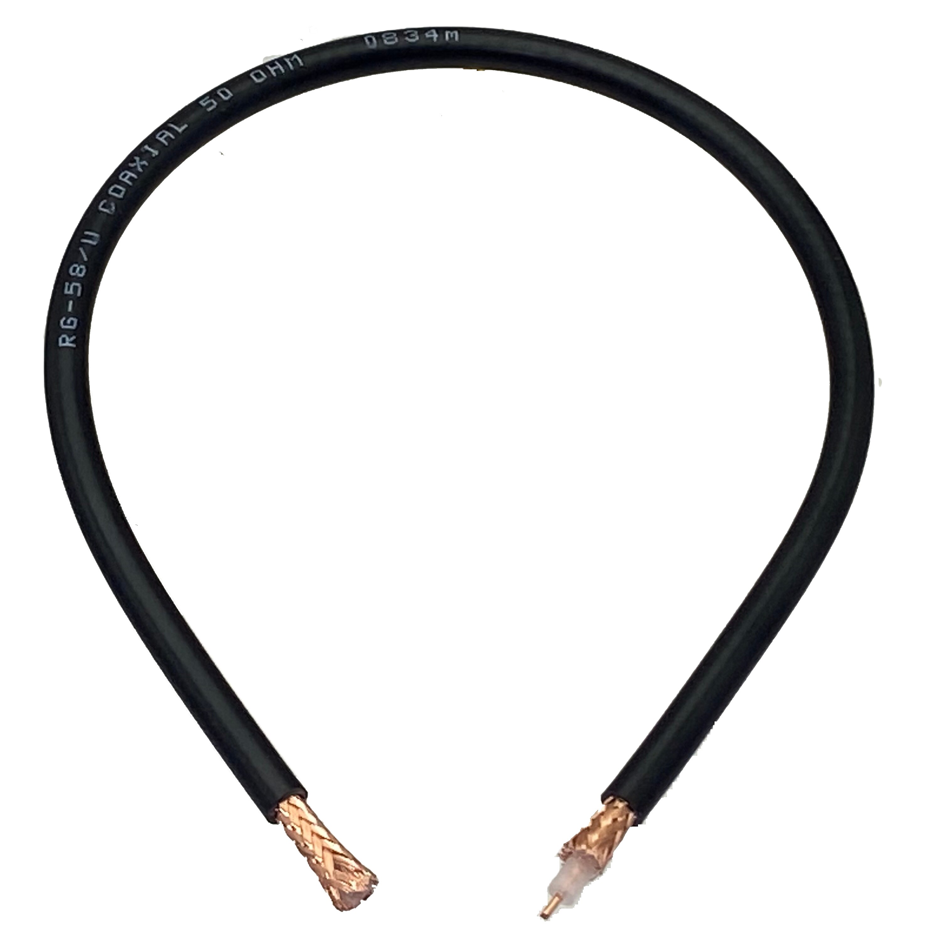 RG58 50-3 RF Coaxial Cable Connector 50ohm Coax Transceiver Pigtail Wire Cables 1M 2M 3M 5M 10M 20M 30M