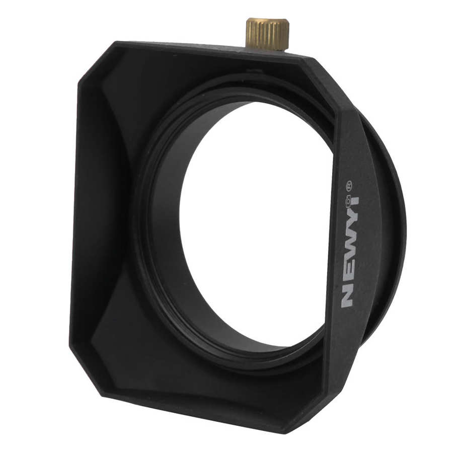 NEWYI – objectif de caméra numérique sans miroir, 55mm 58mm, forme carrée, accessoire de montage à vis universel pour caméras