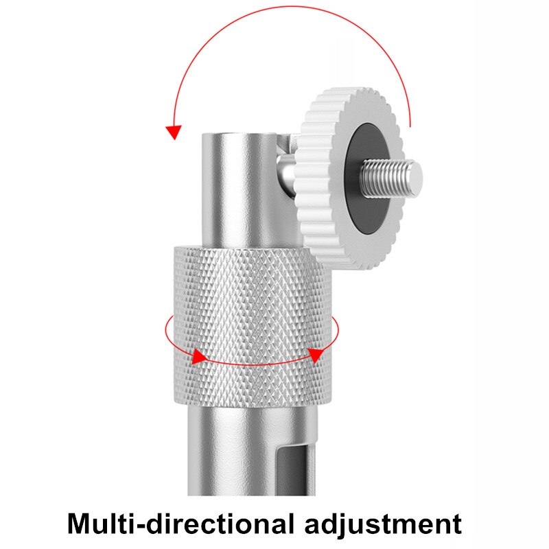 20-40cm 30-60cm 40-80cm 60-120cm Monitor Aluminum Alloy Telescopic Bracket Bracket Extension Monitoring Pole Camera Long Bracket