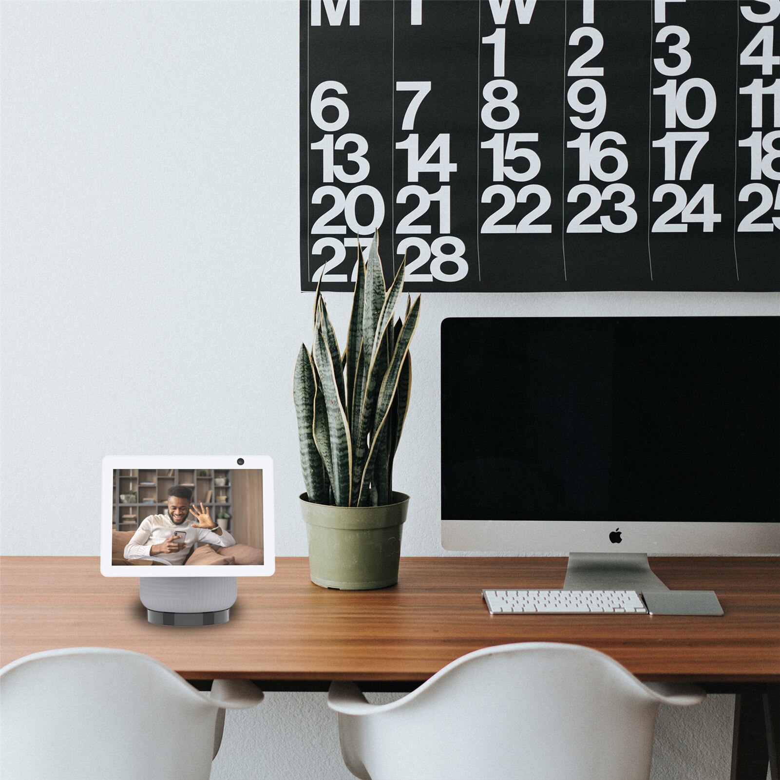 For Echo Show Speaker Desktop Stand Multifunction Power Cord Storage Speaker Desktop Stand For Echo Show 10th Gen