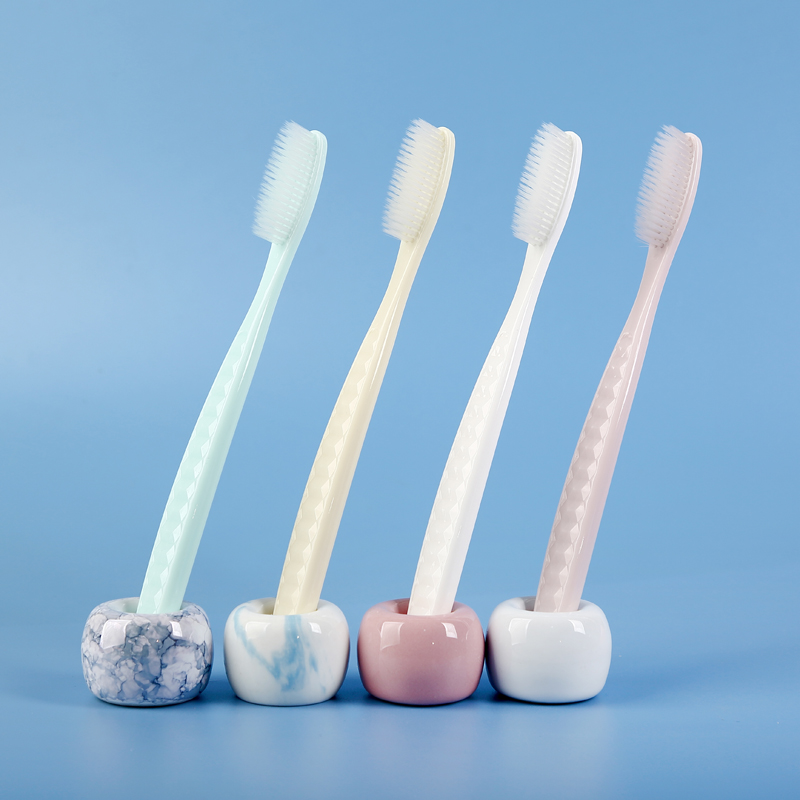 NONA4 pieza de cepillo de dientes grande para adultos de cabeza larga de pelo suave Corea comodidad dientes cepillo de limpieza súper Oral