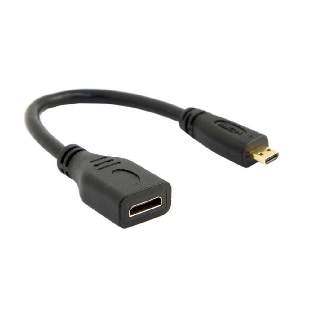 Micro Hdmi Typ D Stecker Auf Hdmi Typ A Buchse Kabel Adapter Konverter Stecker Männlich-Buchse
