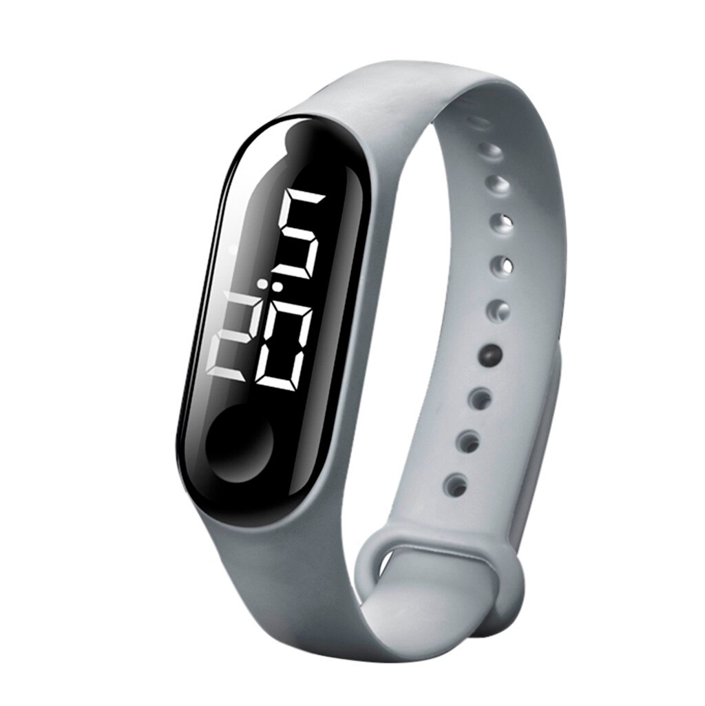 Led Elektronische Sport Lichtgevende Sensor Horloges Mode Mannen En Vrouwen Waterdichte Digitale Horloge Klok Relogios Masculino: J