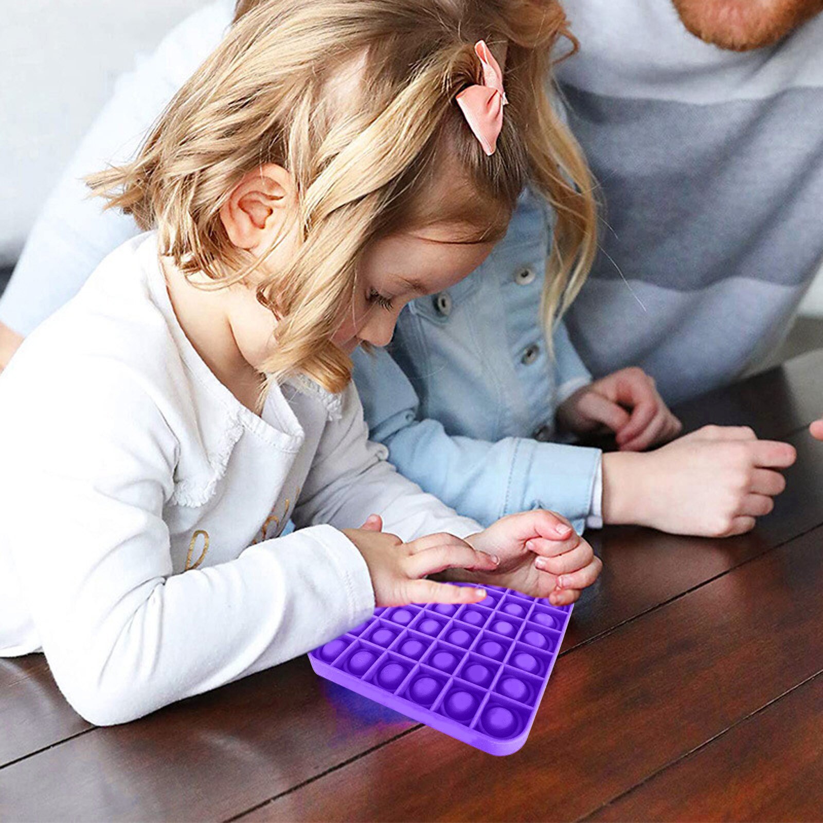 Push Bubble Fidget zabawka sensoryczna autyzm specjalne potrzeby Stress Reliever pomaga złagodzić stres i zwiększyć ostrość miękkie wycisnąć Toy2021