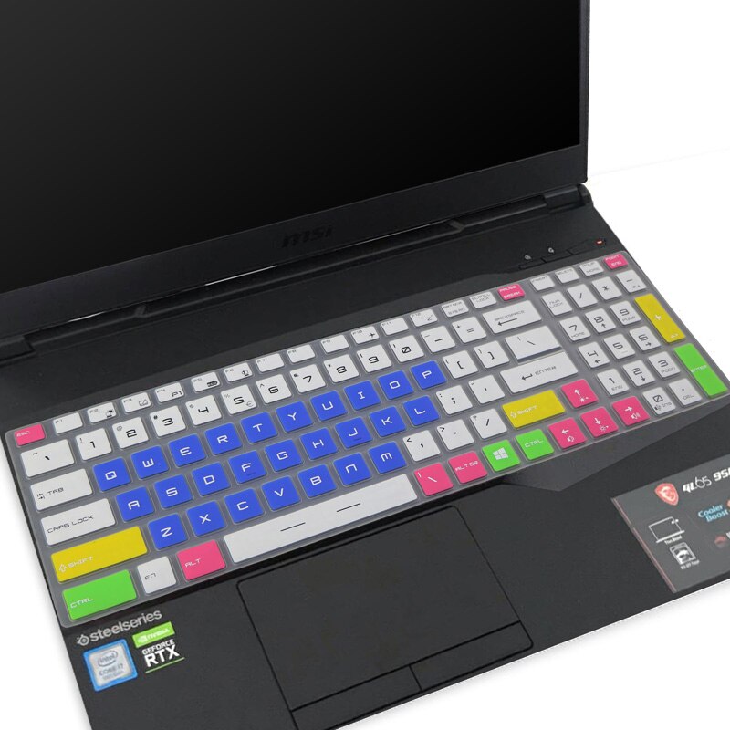for MSI GL65 GP65 GE65, GP73 GS73VR GL72M GL73 GF72VR GE73VR GE75 GF75 GS75 GP75 GL75 GT76 Laptop Keyboard cover Protector