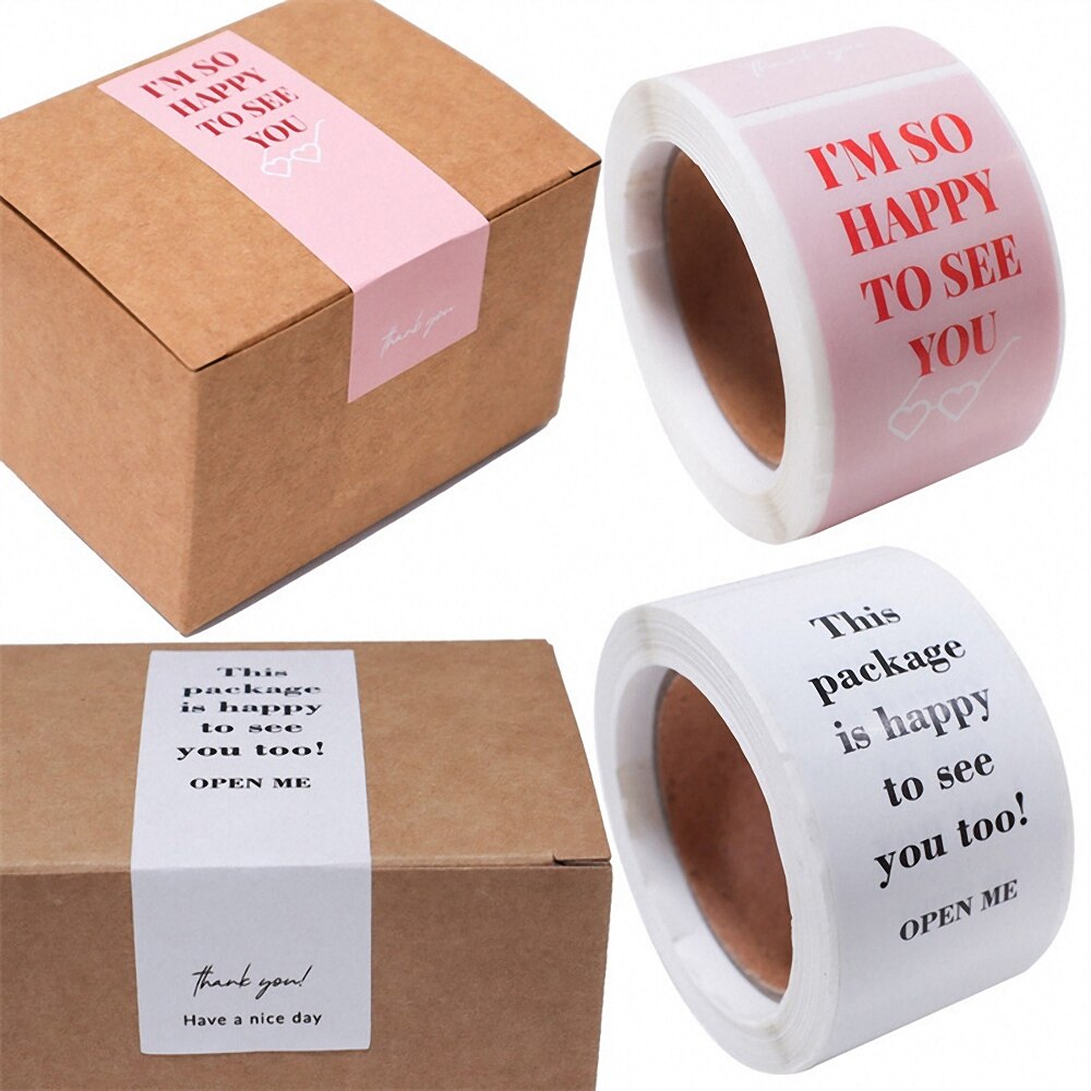 100pcs/roll Box Packaging Labels This Package Is H... – Vicedeal