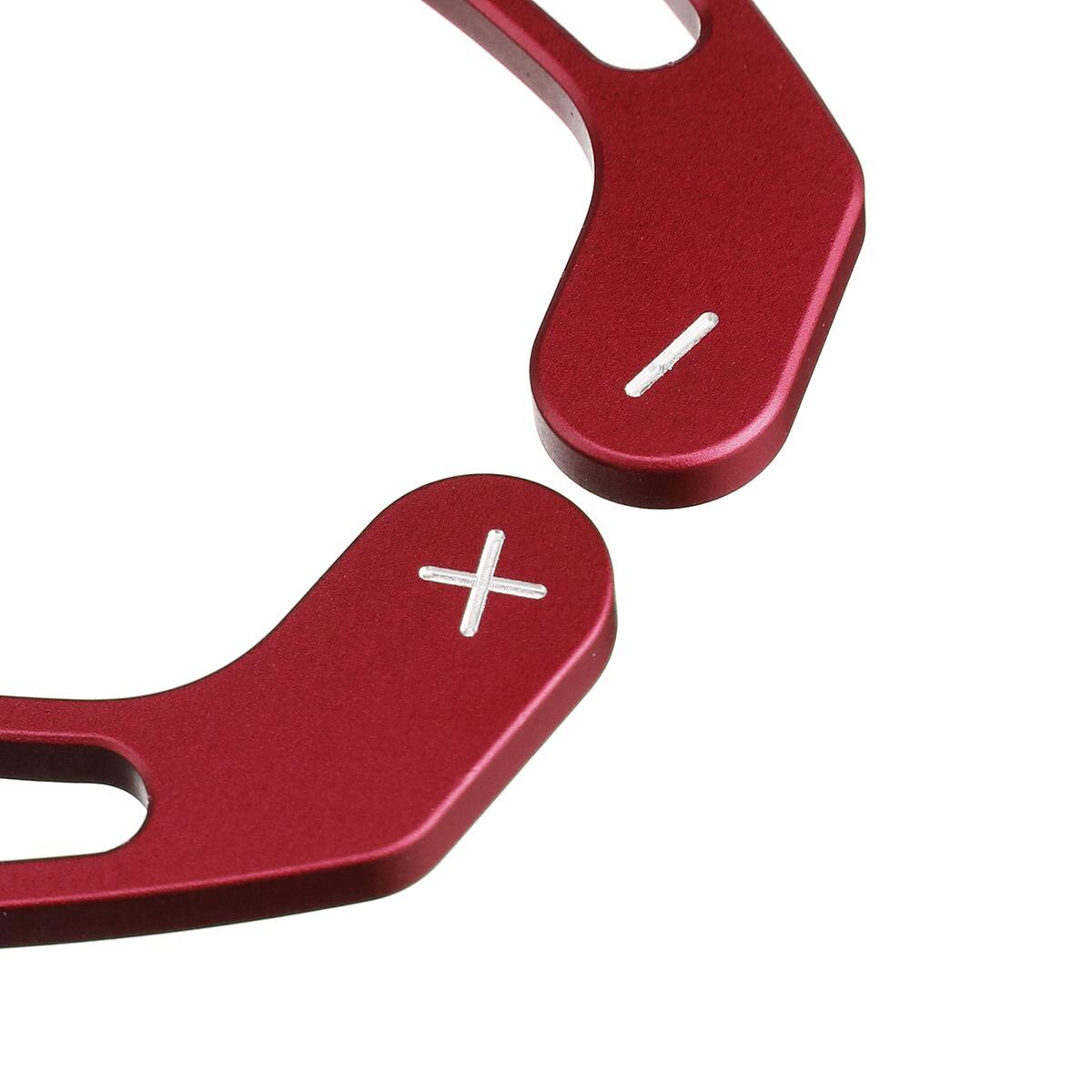 2Pcs Car Steering Wheel Paddle Shift Extend Shifter For VW GOLF GTI R GTD GTE MK7 7 For POLO GTI Scirocco -