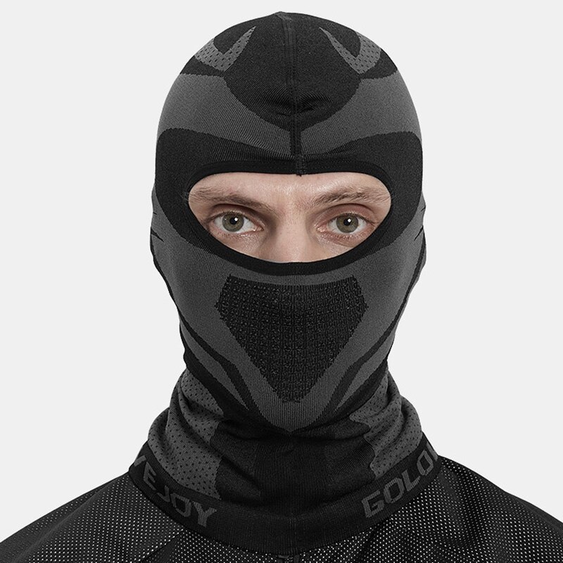 Outdoor Winter Plus Velvet Thick Ski Mask Sking Running Sport Training Cycling Full Face Mask Balaclava Windproof Warm XA86Q