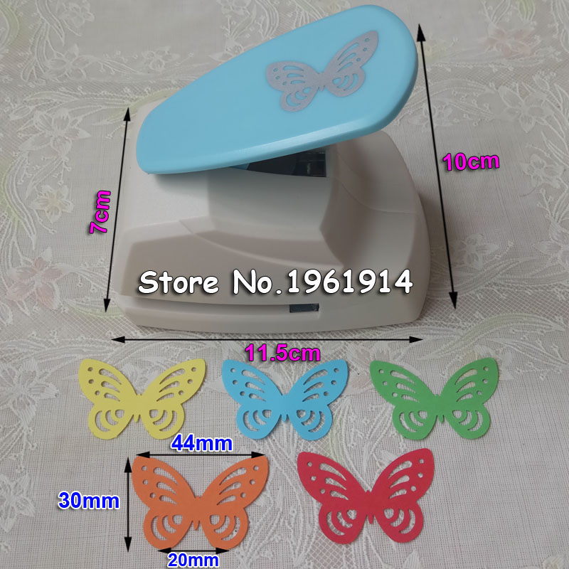 Butterfly Punch shaped scrapbooking furador eva Carding embossing machine sacabocados perforadora papel paper cutters p6