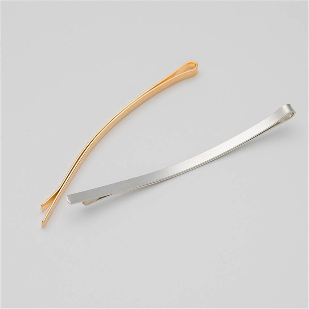 1/5/10 stk metal gør-det-selv snap hårspænder guld sølv piger hårnåle klo hårspænder til kvinder voksen hår hårgreb hår tilbehør